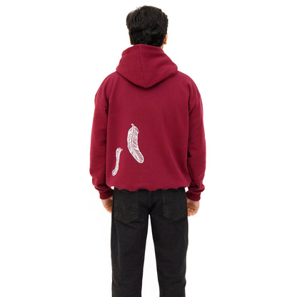 Maroon hoodie